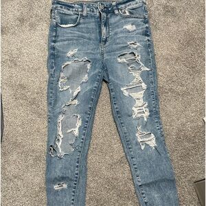 American Eagle, size 8 (short) Hi-rise jeggings